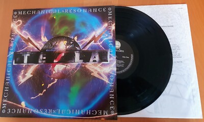 TESLA - MECHANICAL RESONANCE 1986 VINYL GEFFEN 924 120-1  EX/EX/EX