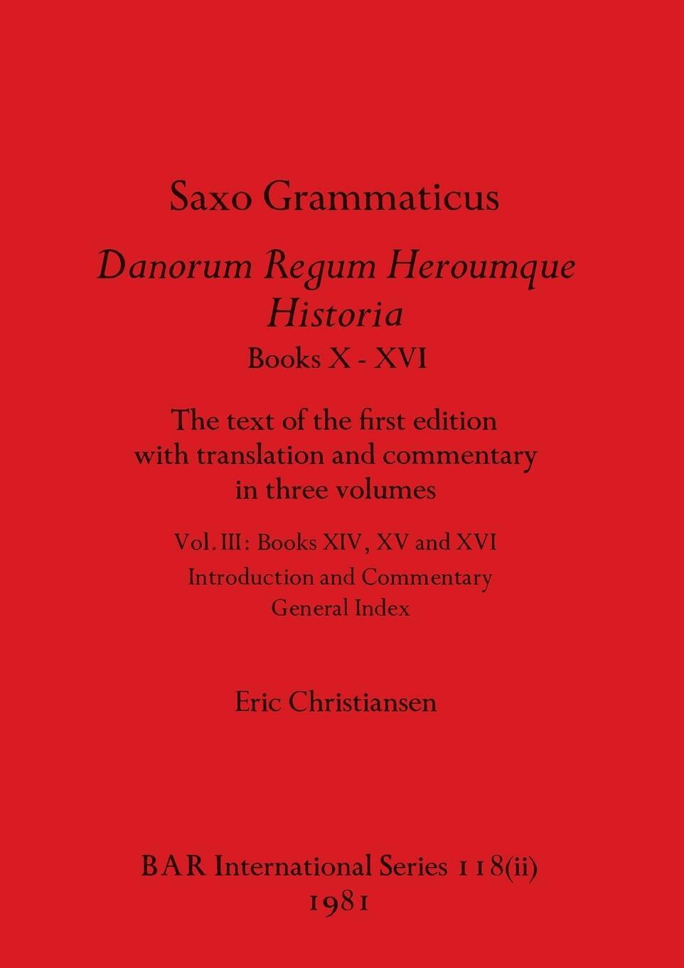 Thumbnail - Eric Christiansen | Saxo Grammaticus Danorum Regum Heroumque Historia