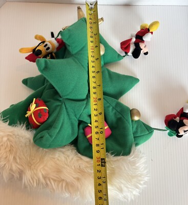 Vintage Rare Disney Disneyland Resort Green Christmas Tree  display picture 3