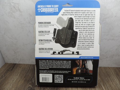 Crossbreed Hybrid ST2 IWB Holster for Sig Sauer P320 Carry/Compact - Picture 2 of 8