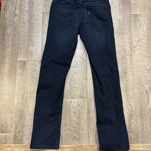 Levi's 511 Jeans Boys 18 Reg 29 x 31 Slim Fit Dark Wash - Picture 9 of 9