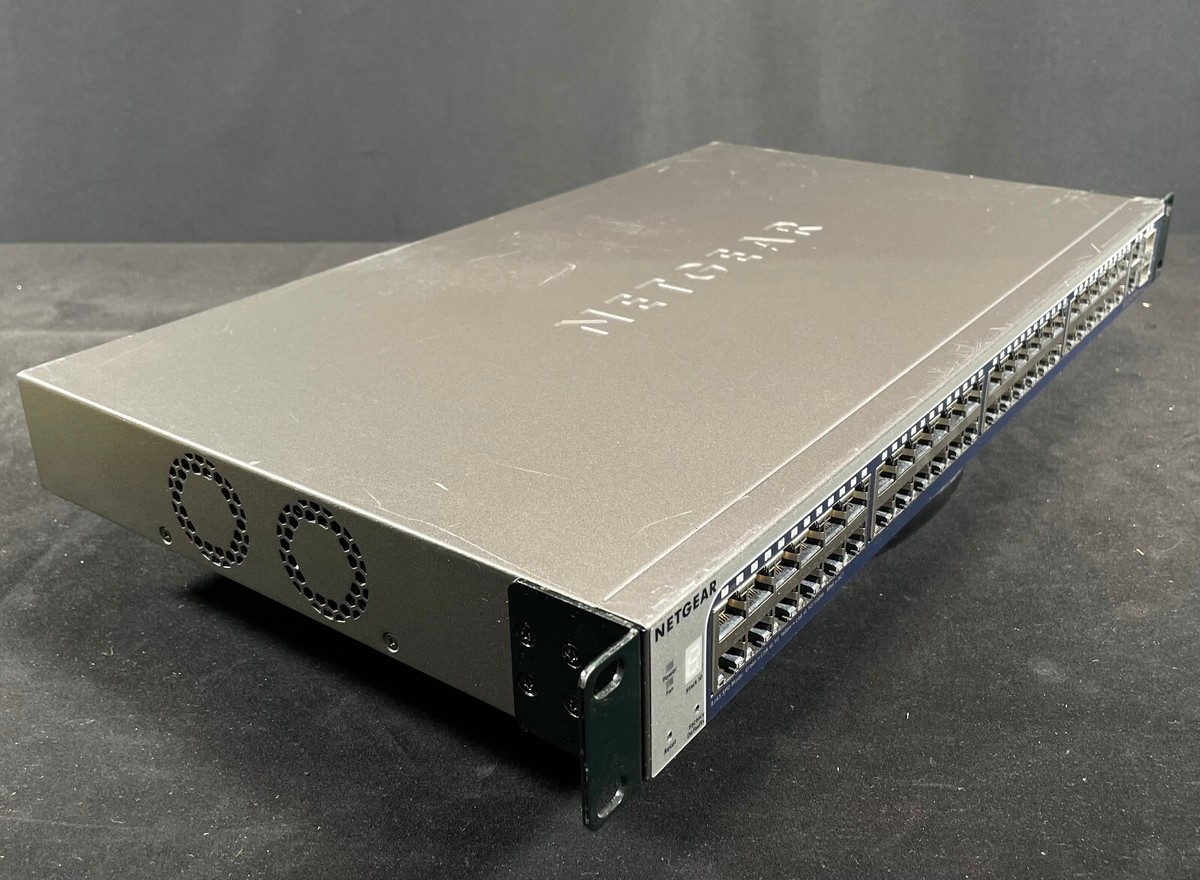 Netgear ProSAFE GS752TX S3300-52X 48P Gigabit 2 T/SFP 10G