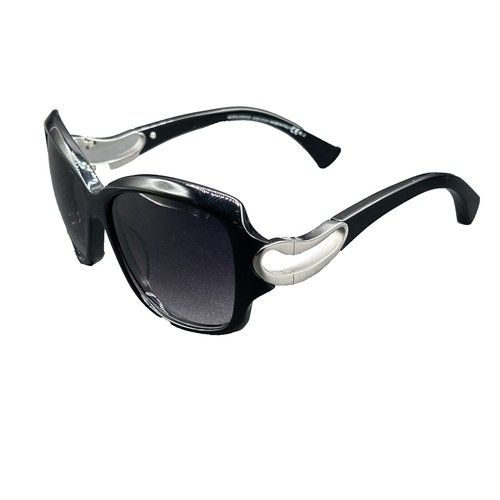 サングラス ALEXANDER MCQUEEN Woman Sunglasses Black AM0407S 001 Alexander McQueen AM0407S 001 Sunglasses Women's Black/Grey
