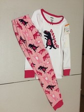 NWT Gymboree Girls Gymmies Dinosaur Dinosnore Pajama SET 12-18 Months, 6