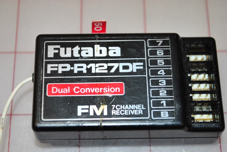 Futaba FP-R127DF 7ch FM receiver, CH50 | eBay