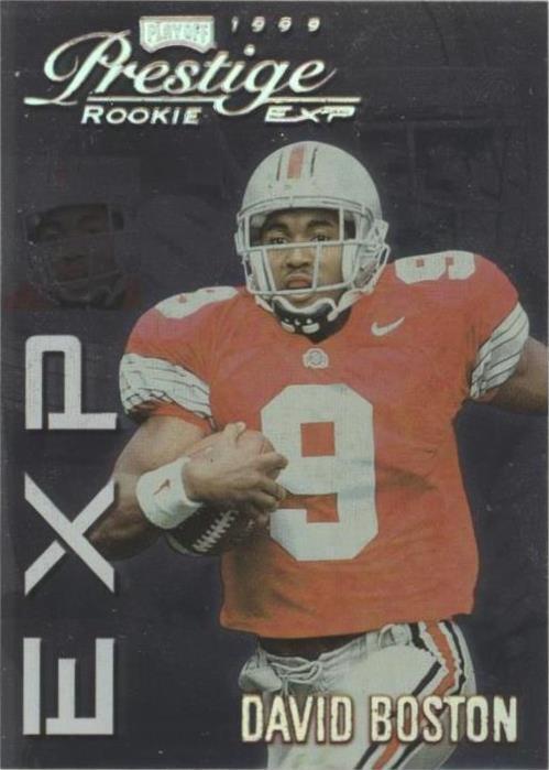 1999 Playoff Prestige EXP - Rookie David Boston #EX33 Reflections ...
