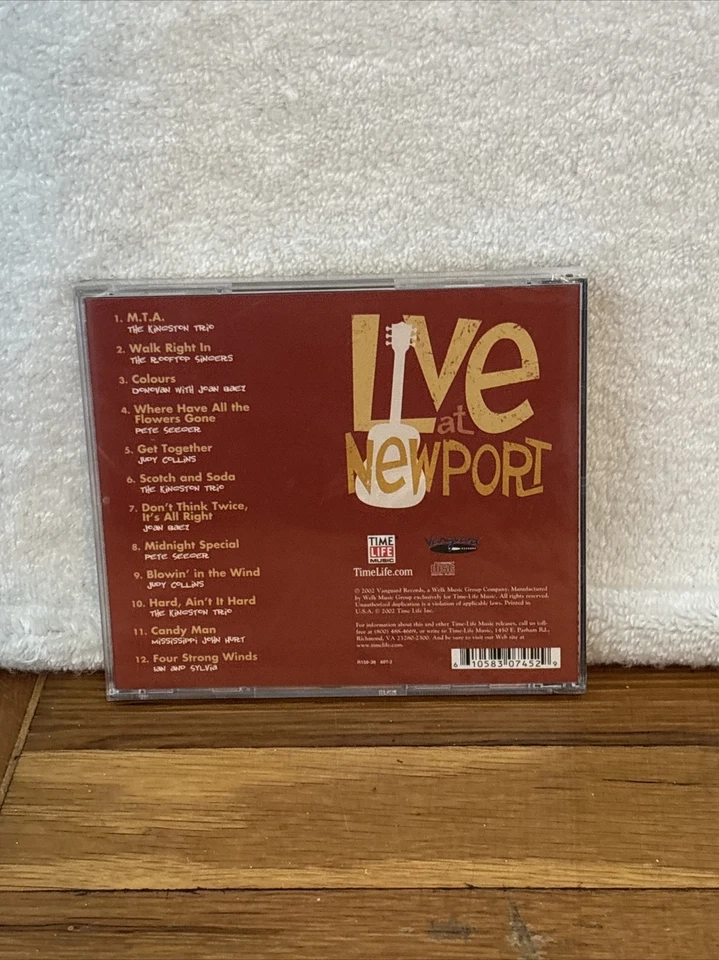 Time Life Live at Newport Various Artists CD NEW SEALED FREE SHIPPING Foto 2 de 4