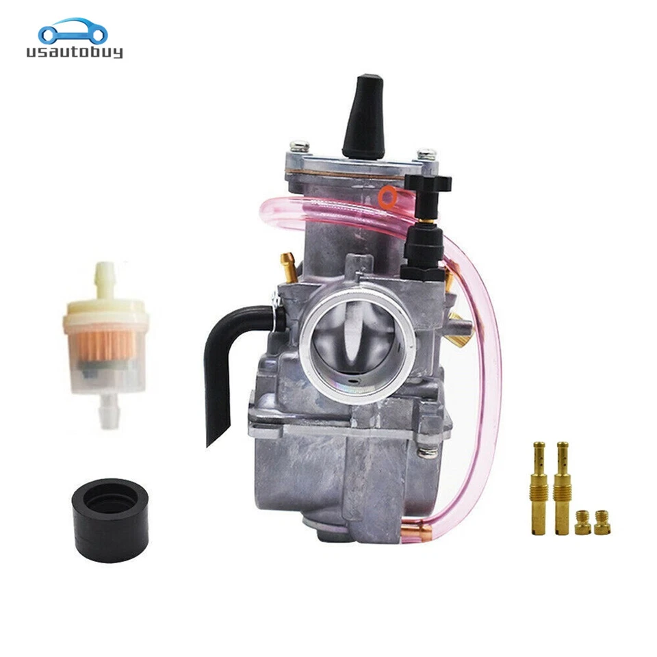 Carburador PWK28 para Honda KTM 65 85 SX Suzuki RM65 RM80 RM85 RM85L 28mm Foto 2 de 4