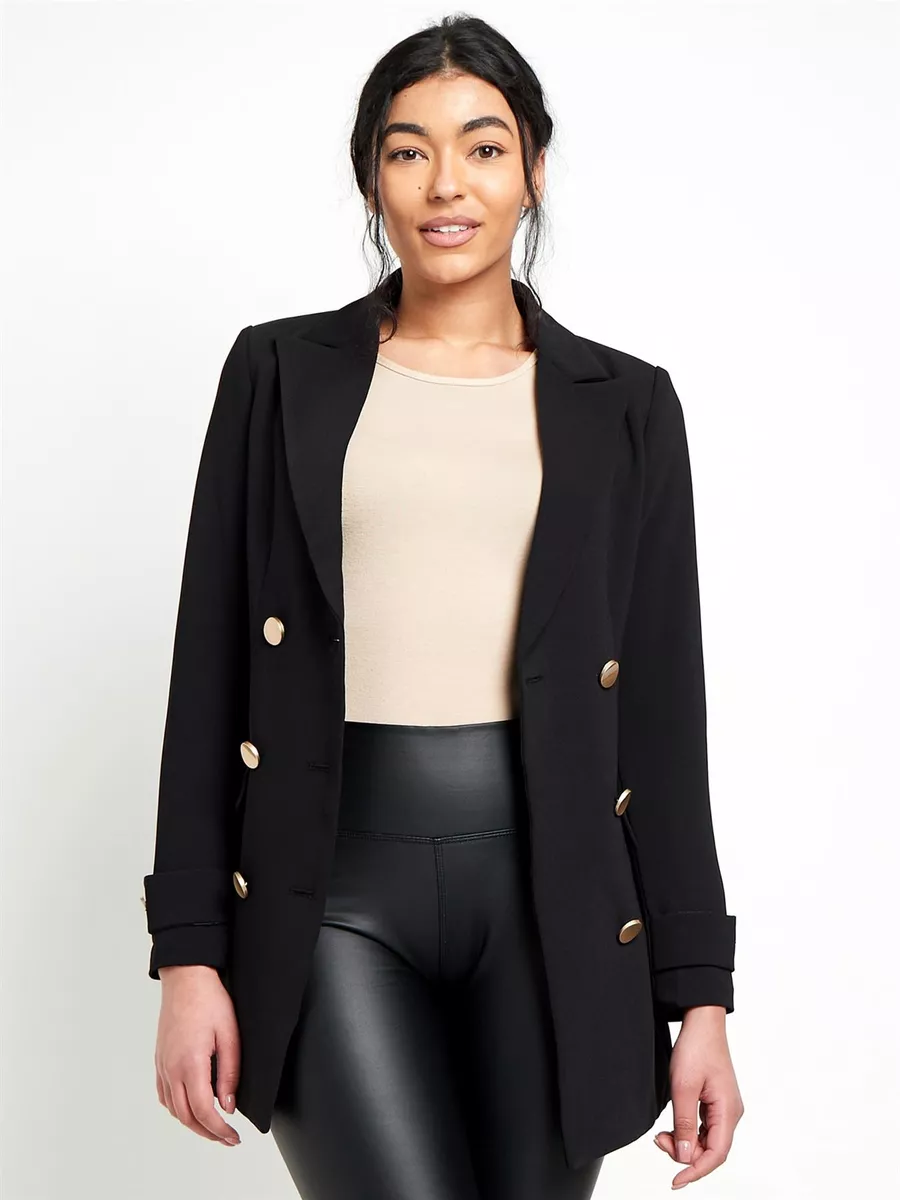 Longline tailored deals blazer