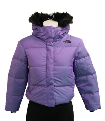 The North Face Girls Print Dealio Puffer Jacket / Purple / Girls / UVP 215£