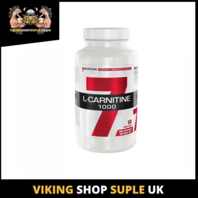 l carnitine uk ebay 7NUTRITION L-CARNITINE 1000 60VEGE CAPS + FREE GIFT