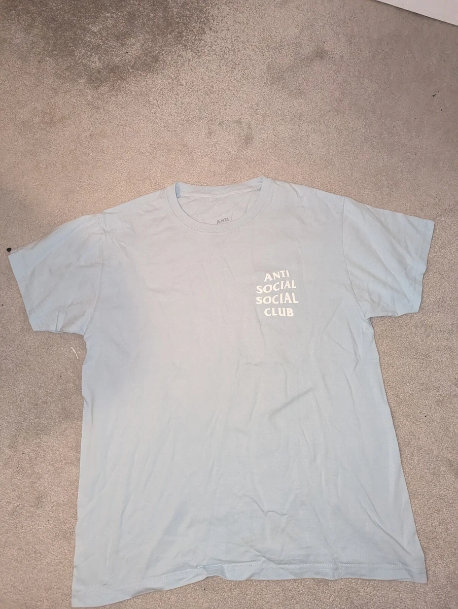 Anti social social club light blue hotsell