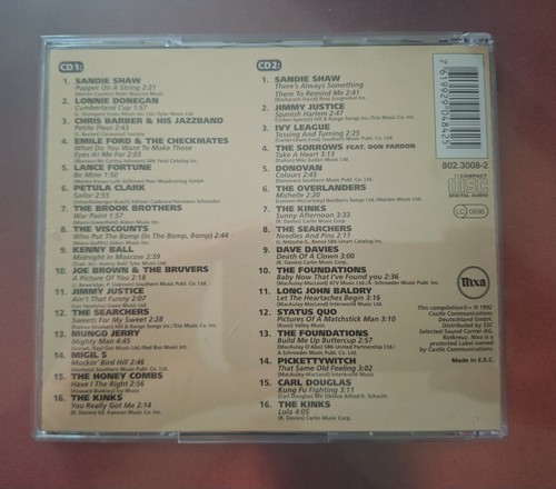 Various – The Legendary British Hits 2CD Set Compilation 1992 - Bild 2 von 2