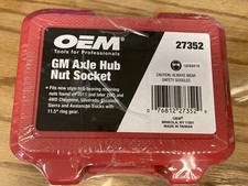 Gm Axle Hub Nut Socket 9 Pin Tool Specialty Automotive Tools 11.5 Ring Gear