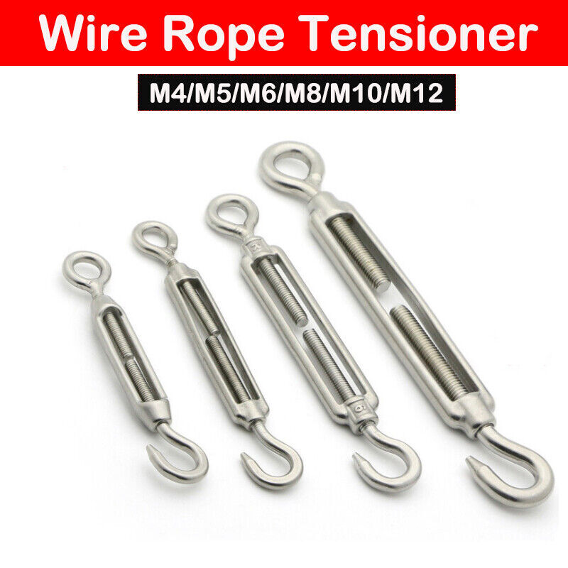 Open Body Turnbuckle Stainless Steel Made In AISI304/AISI316 - Foto 8