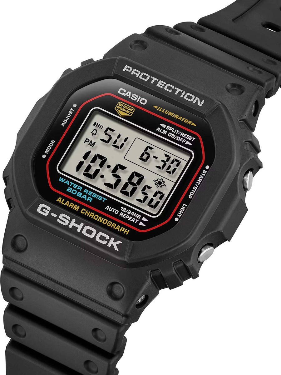 中古品　CASIO G-SHOCK DW-5600RL-1JF CASIO G-SHOCK DW-5600RL-1 5600 Series Digital Men's Wrist