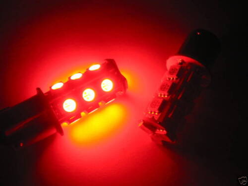 2 LAMPADINE 18 LED SMD BA15S 1156 P21W ROSSO STOP PR - Afbeelding 1 van 1