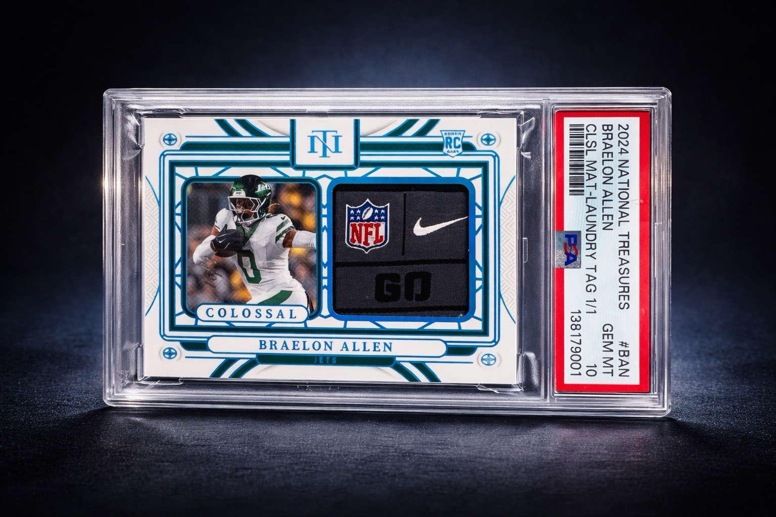 Braelon Allen Panini National Treasures Colossal Materials #BAN Base