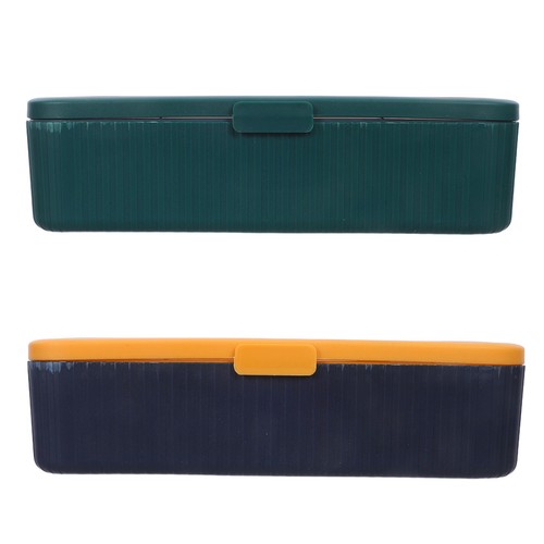  2 szt. Pudełko do przechowywania przypraw Organizer kuchenny Pojemnik na przyprawy z 4 kratkami - Zdjęcie 4 z 16