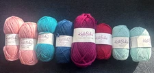 MIXED LOT! 8 Skeins, Knit Picks Yarn, Various weights and colors - STASH BUILDER