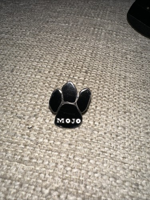 #ad Vintage 80s Odessa Permian Panther Paw MOJO Football 1” x .75” Stick Pendant $18.99