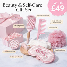 Pink Self Care Beauty Set for Women – Spa Pamper Essentials, Lily England