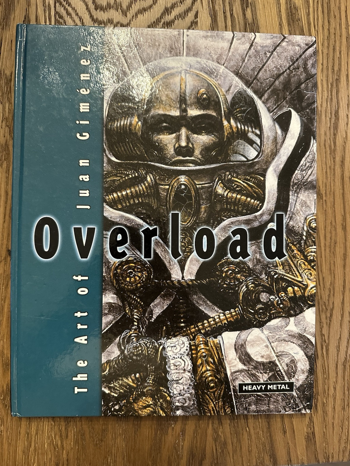 VTG Overload The Art of Juan Gimenez 2000 Heavy Metal HC Azpiri