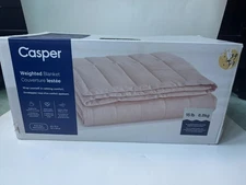 Casper Weighted Blanket 50x70, Pink color Blanket 15LB, new in box