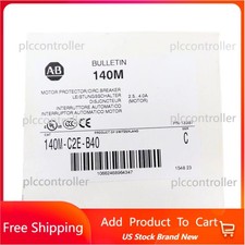 140M-C2E-B40 Allen Bradley Motor Protector Circuit Breaker US FREE TAX