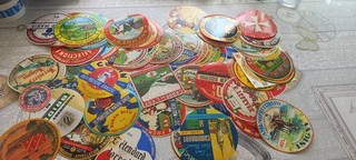 LOT DE 140 ÉTIQUETTES DE FROMAGE ET DE CAMEMBERT