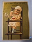 Victorian Trade Card Jordan Marsh & Co. Boston  Baby Highchair — photo 1