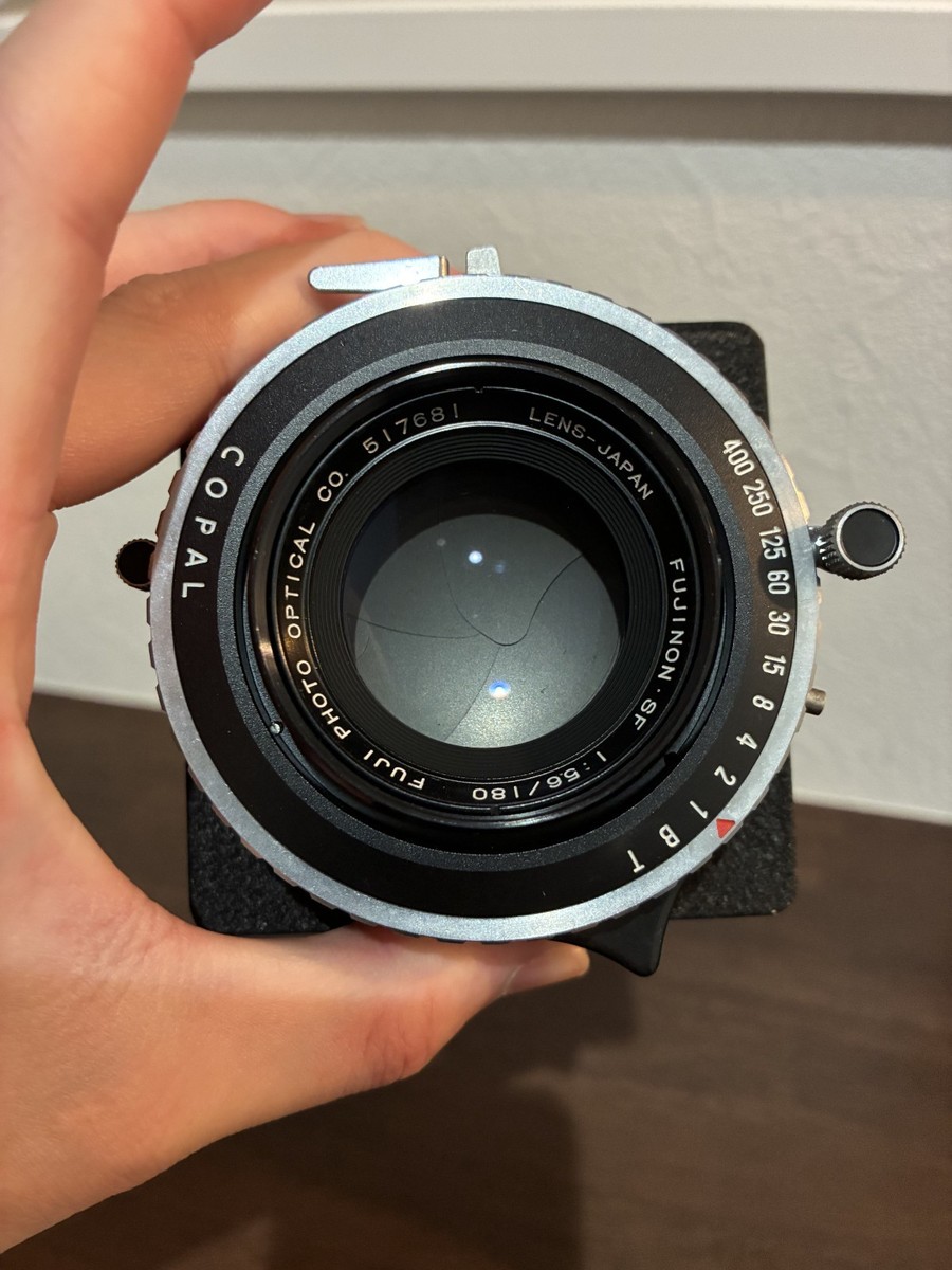 Near MINT】Fujifilm Fuji Fujinon SF 180mm f/5.6 Large Format Lens