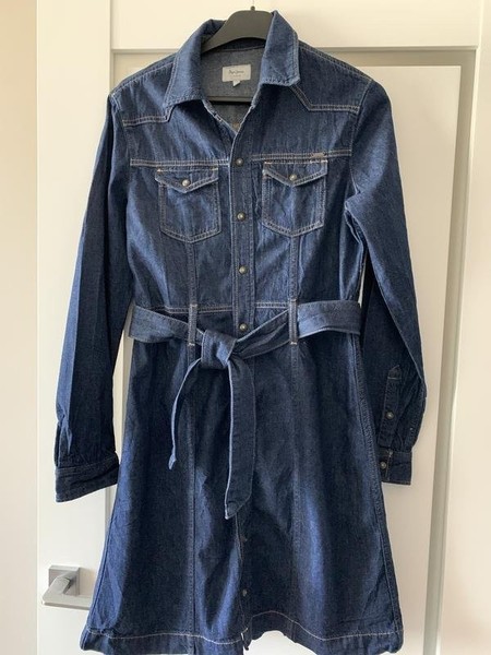 Women Pepe Jeans Dress Navy Denim 36 / S / 44