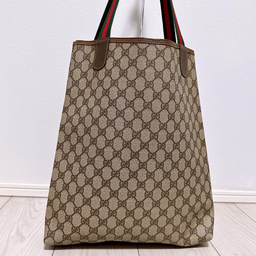 GUCCI Tote Bag PVC Women’s Large A4 Storage Authentic Excellent Condition thumbnail 3