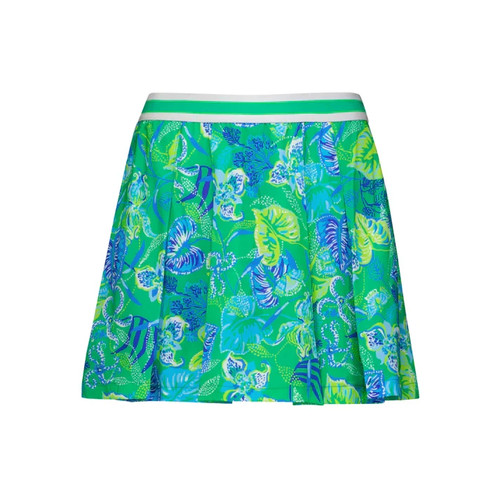 Skort Lilly Pulitzer Silvana verde botanico nuovo con etichette in un flutter taglia large nuovo - Foto 2 di 4
