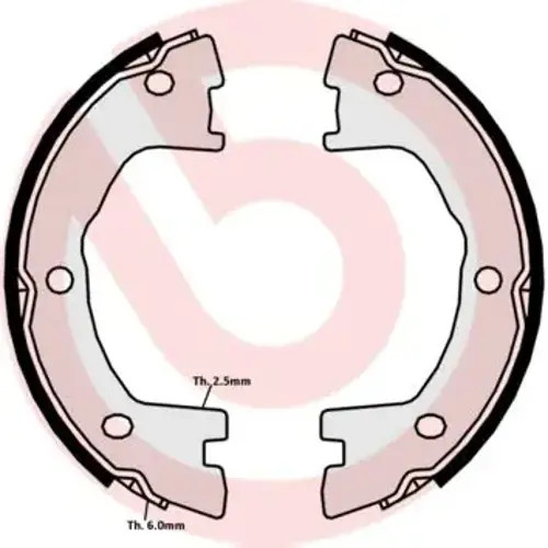Fits BREMBO KLOCKI SZCZEKI CYLINDERKI S A6 508 BRAKE SHOES ⭐UK Stock⭐ - Image 4