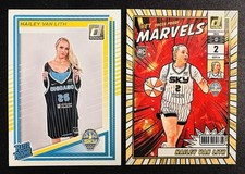 Hailey Van Lith #88 Rated Rookie & #24 Net Marvels Press Proof 2025 WNBA