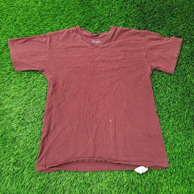 #ad Champion Shirt Medium 19x26 Maroon $29.00