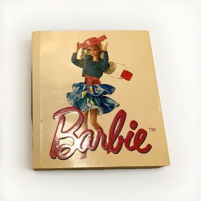  Vtg Barbie In Fashion Book Laura Jacobs 1959-1989 2nd Edition Tiny Folio 