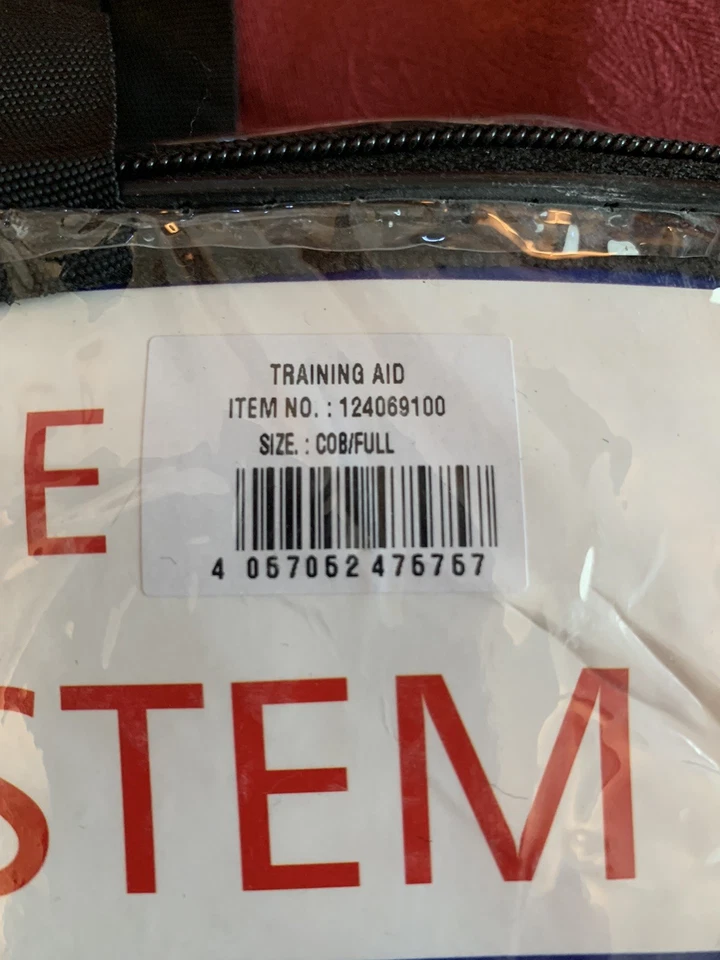 Sistema de estocada estilo HKM Pessoa negro caballo completo / mazorca tamaño ajustable nuevo Foto 2 de 4