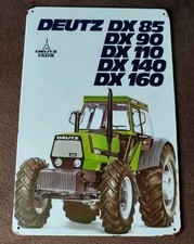 Blechschild Deutz DX Metallschild 