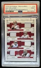 2025 National Treasures Brock Purdy Fred Warner Kittle Williams Patch #/99 PSA 9