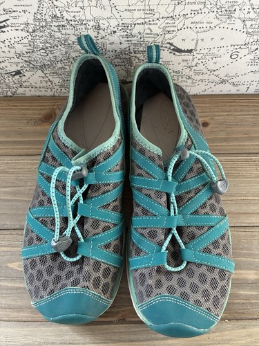 Keen Teal Whisper Closed Toe Sandals Washable Footwear Women's Sz 9.5 - Picture 3 of 5