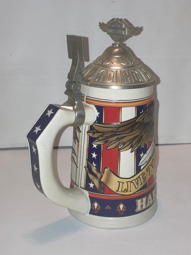 Various Budweiser, Harley Davidson, German Ceramic Drinking Mugs Stein Steins - Picture 138 of 159