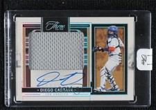 2024 Three and Two Prospect Jersey Holo Silver 43/49 Diego Cartaya Auto 1a7j