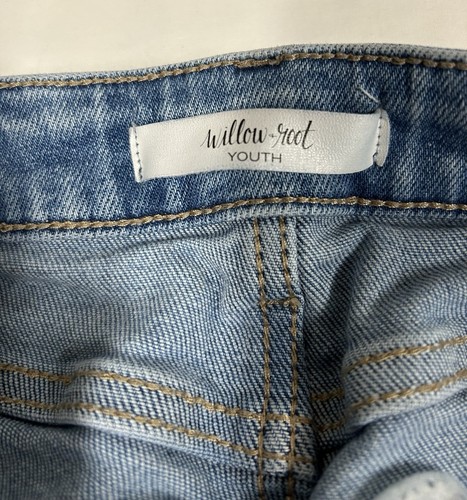 Willow Root Youth Jeans Size 12 The Cropped Everyday Short - Picture 5 of 6