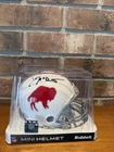 Sean McDermott Autographed Buffalo Bills Mini Helmet Standing Buffalo