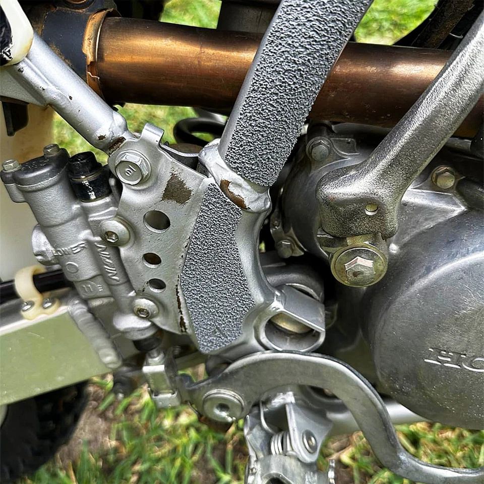 2005 - 2026 Honda CRF150R Rubberized Grip Tape Frame Guard Protector (2 Pairs) - Image 4 of 4