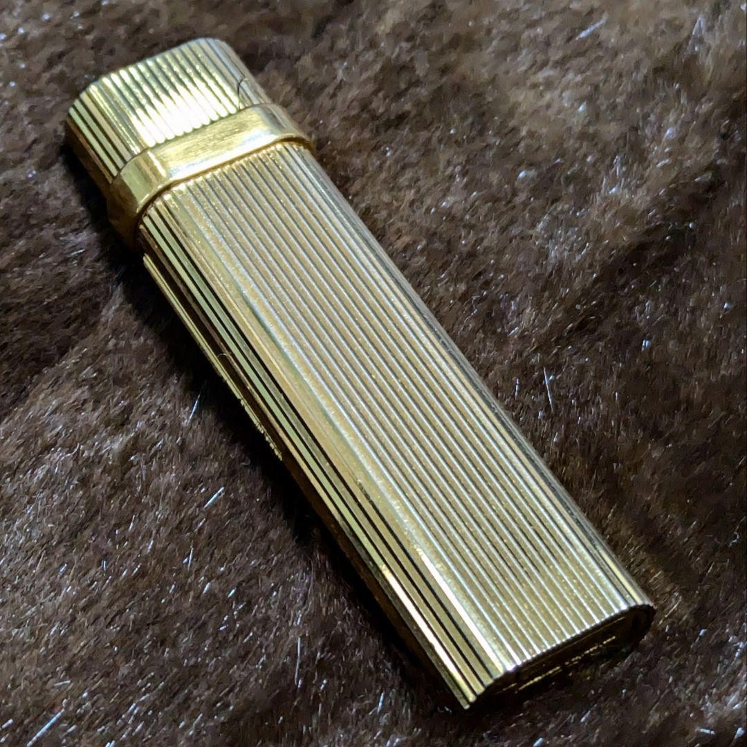 Valentino Garavani Vintage ACCENDINI Gold Lighter Used Classic Design thumbnail 3