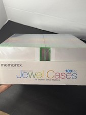 Memorex CD/DVD Storage Cases 100 Pack - 5 Assorted Multicolor